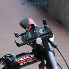 Microcase Pro 7 Alüminyum Ayarlanabilir Motosiklet Bisiklet Scooter Telefon Tutucu - AL5094