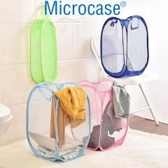 Microcase Çok Amaçlı Katlanabilir File Çamaşır Sepeti - AL4699