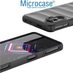 Microcase Xiaomi Poco F3 GT Miami Serisi Darbeye Dayanıklı Silikon Kılıf - Açık Mavi
