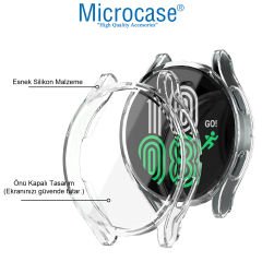 Microcase Samsung Galaxy Watch 5 40 mm Önü Kapalı Tasarım Silikon Kılıf - AL3173