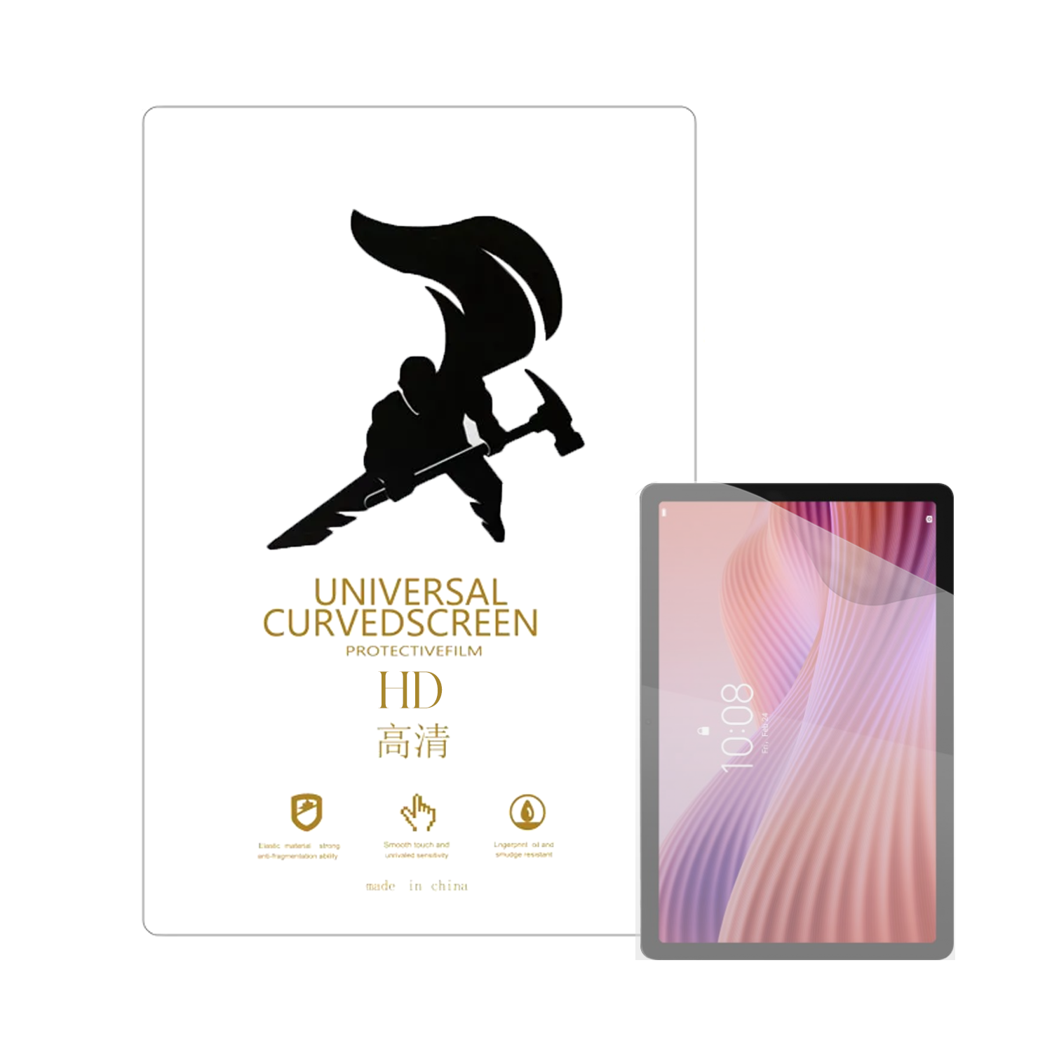 Microcase Lenovo Tab TB311FU 2025 10.1 Tablet ile Uyumlu Full Tpu Nano Ön Ekran Koruma Filmi EKM104