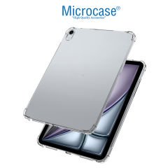 Microcase Apple iPad Air 11 2024 Anti Shock Series Silikon Tpu Soft Kılıf - Şeffaf AL3308