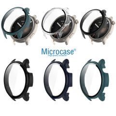 Microcase Amazfit Balance Ekran Korumalı Sert Rubber Kılıf - AL3173