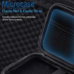 Microcase Hard Disk Usb Bellek Hafıza Kartı vb Taşıma Çantası 2.5 inch - AL2783