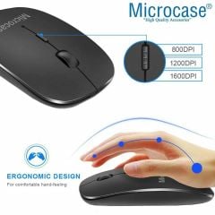 Microcase Honor Pad X8 10.1 inch  Tablet ile uyumlu Bluetooth Klavye ve Mouse + Standlı Kılıf - BKK6 Pembe