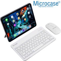 Microcase Tablet ve Telefonlar için Türkçe Q Bluetooth Klavye ve Mouse Set - AL3476