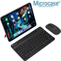 Microcase Tablet ve Telefonlar için Türkçe Q Bluetooth Klavye ve Mouse Set - AL3476