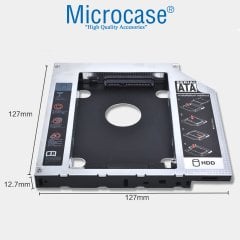 Microcase Laptop Notebook 12.7mm DVD CD Slottan İkinci Harddisk Giriş HDD SSD Kızak - AL2979