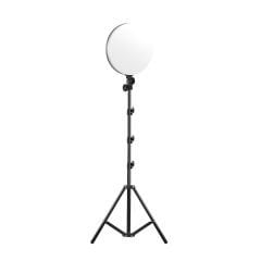 Microcase Profesyonel Fotoğraf Video Çekim Işığı Kumandalı Stüdyo Işık 10 inç + 2,1m Tripod - AL4715