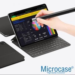 Microcase Universal Telefon Tablet iPad Teleskopik Uzayabilir Akıllı Tahta Sunum Kalemi 100 cm - AL3458 Siyah