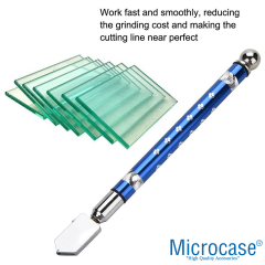 Microcase Kalem Tipi Yağ Hazneli Elmas Cam Kesici - AL5185