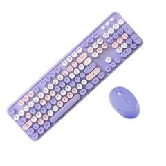 Microcase Mofii Sweet Serisi Renkli Kablosuz Klavye Mouse Set Türkçe AL4259