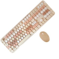 Microcase Mofii Sweet Serisi Renkli Kablosuz Klavye Mouse Set Türkçe AL4259