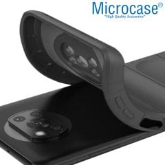 Microcase Xiaomi Poco X3 Nfc Miami Serisi Darbeye Dayanıklı Silikon Kılıf - Lacivert