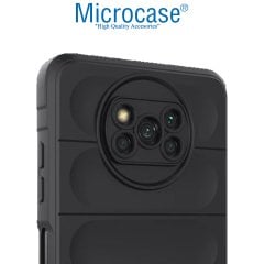 Microcase Xiaomi Poco X3 Nfc Miami Serisi Darbeye Dayanıklı Silikon Kılıf - Lacivert