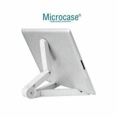 Microcase TCL TAB 10L Gen 4 Tablet Uyumlu Tablet Çanta+Türkçe Bluetooth Klavye +Mouse+ Standı - Pembe AL8127