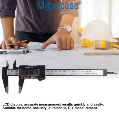 Microcase Dijital Ekranlı Pilli 150mm Hassas Kumpas - AL5169