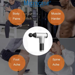 Microcase 6 Kademeli Titreşimli 4 Başlıklı Sporcu Masaj Aleti Masaj Tabancası - AL5170