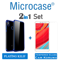 omi Redmi S2 Plating Series Soft Silikon Kılıf + CAM