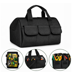 Microcase Çok Bölmeli Su Geçirmez El Tutacaklı Takım ve Hırdavat Çantası - AL5558