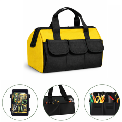 Microcase Çok Bölmeli Su Geçirmez El Tutacaklı Takım ve Hırdavat Çantası - AL5558