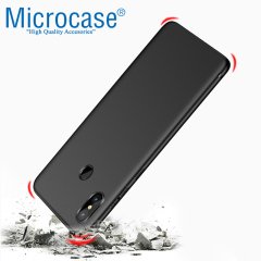 Microcase Mi Mix 2S Elektrocase Serisi Silikon TPU Kılıf + CAM
