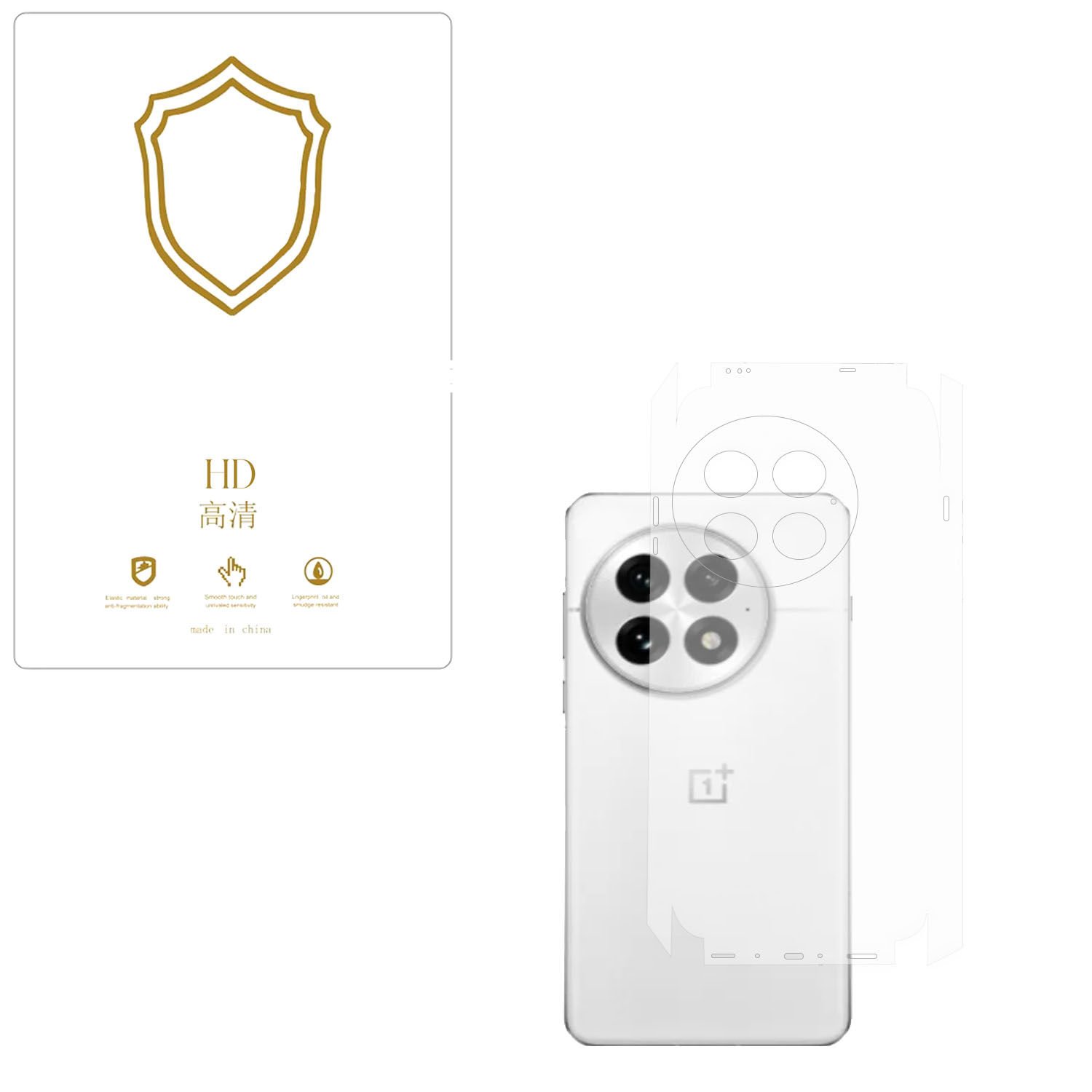 Microcase Oneplus 13 ile Uyumlu  Tpu Arka ve Yan  Nano Koruma- EKM115