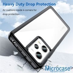 Microcase Realme 9i Shield Serisi Darbeye Dayanıklı Yarı Esnek Plastik TPU Kılıf - AL8100