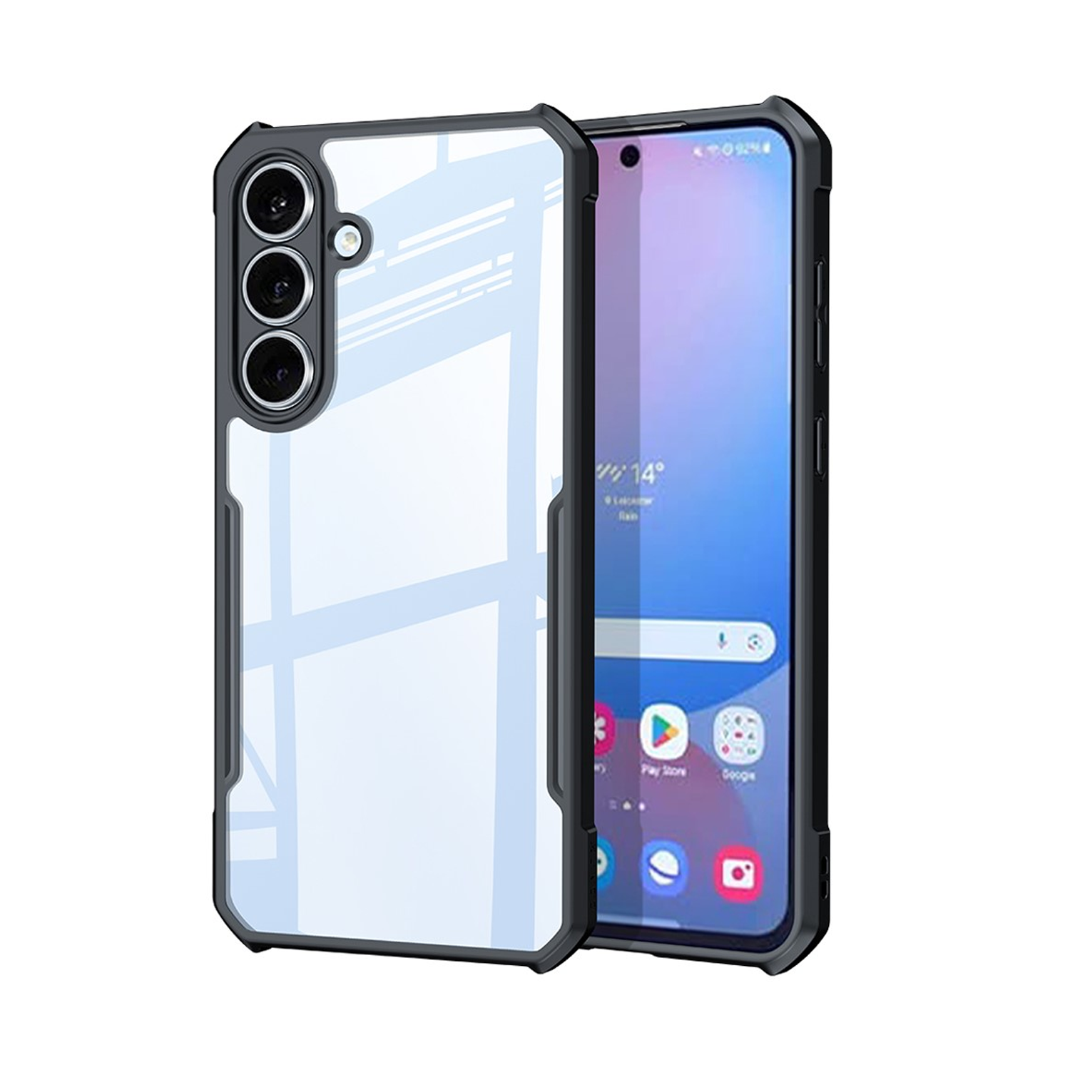 Microcase Samsung Galaxy S26 ile uyumlu Airbag Serisi Darbeye Dayanıklı Köşe Korumalı Tpu Kılıf - AL3370