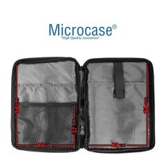 Microcase Samsung S11 11 inch Tablet Uyumlu Tablet Çanta+Türkçe Bluetooth Klavye+Mouse+Tablet Standı-Siyah AL8128