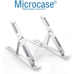 Microcase Portatif Macbook Notebook Laptop Aluminyum Stand Masaüstü Tutucu 13-15.6 inch - AL2577