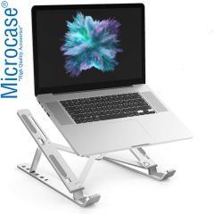 Microcase Portatif Macbook Notebook Laptop Aluminyum Stand Masaüstü Tutucu 13-15.6 inch - AL2577