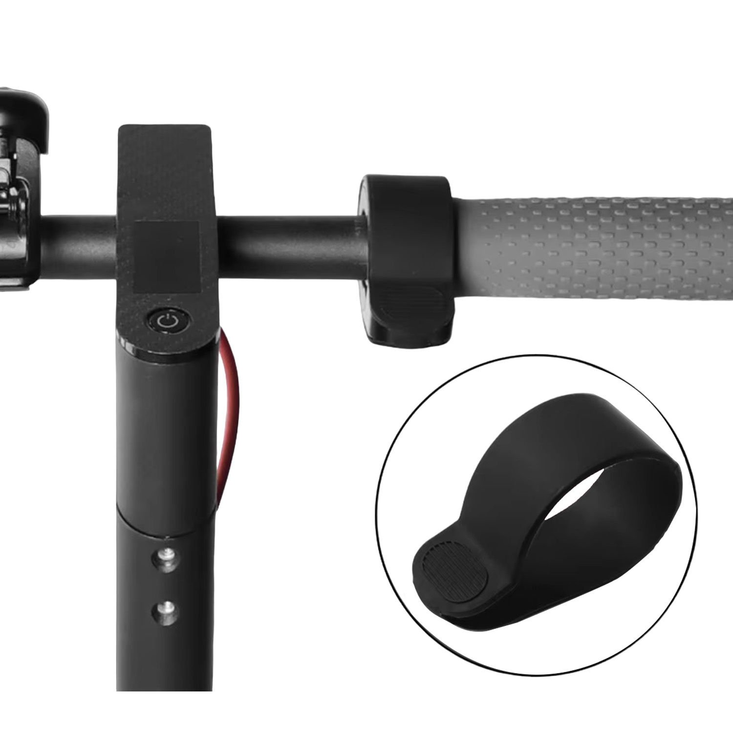 Microcase Xiaomi M365 Pro 1S Ninebo G30 ES2 Silikon Vites Kolu koruyucu-AL4791