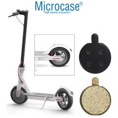 Microcase Xiaomi M365 Pro için Yüksek Kaliteli Yuvarlak Diskli Fren Balatası Seti-AL4790 2 Adet