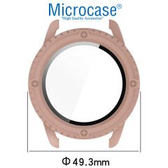 Microcase Xiaomi Watch S3   Ekran Korumalı Sert Rubber Kılıf - AL3173