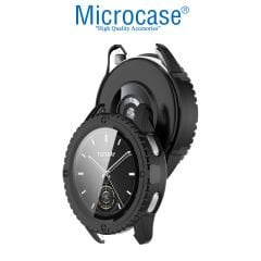 Microcase Xiaomi Watch S3   Ekran Korumalı Sert Rubber Kılıf - AL3173
