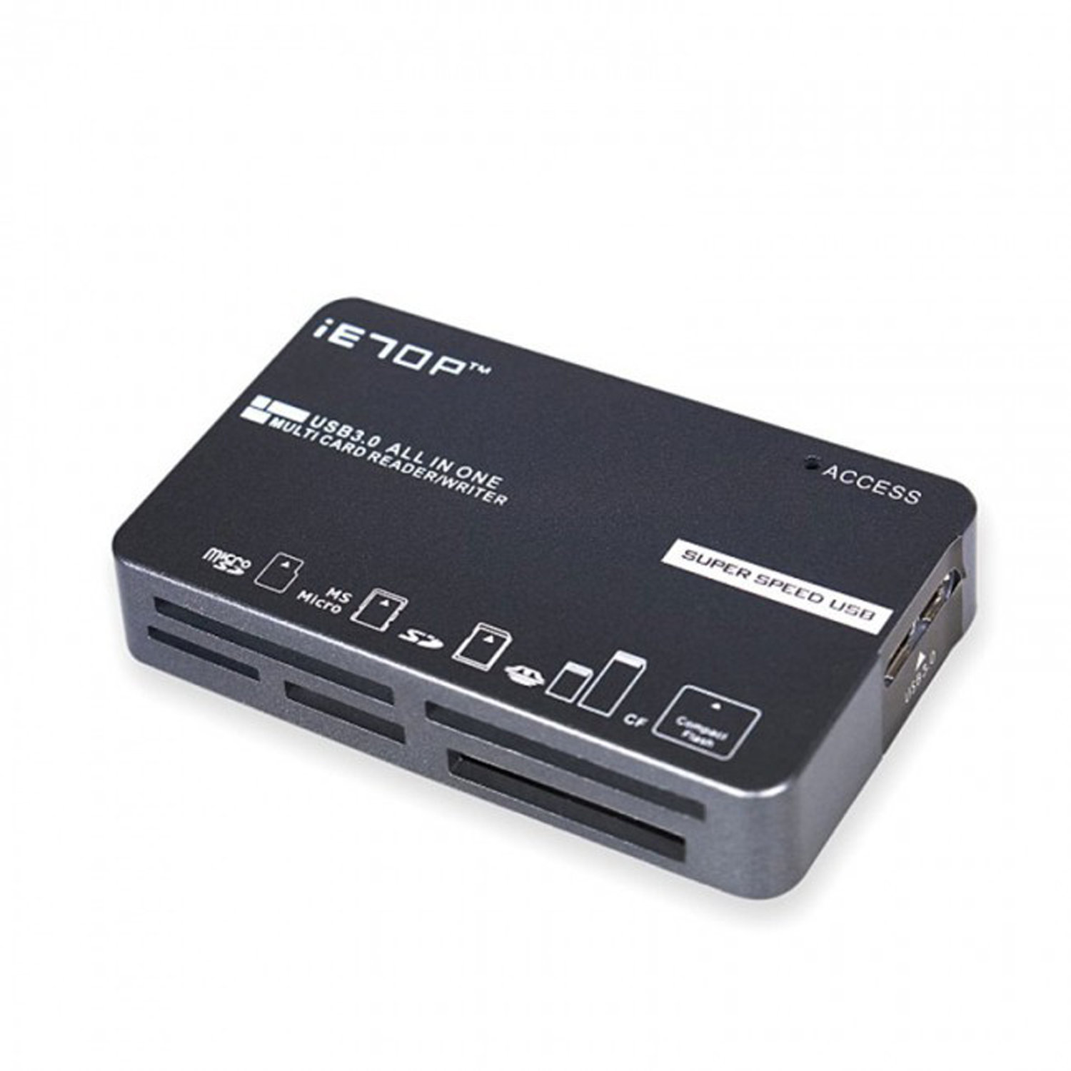 Microcase iE70P USB 3.0 Hepsi Bir Arada Kart Okuyucu - Micro SD, SD, CF, MS Çoklu Hafıza Kartı Okuyucu-AL5824