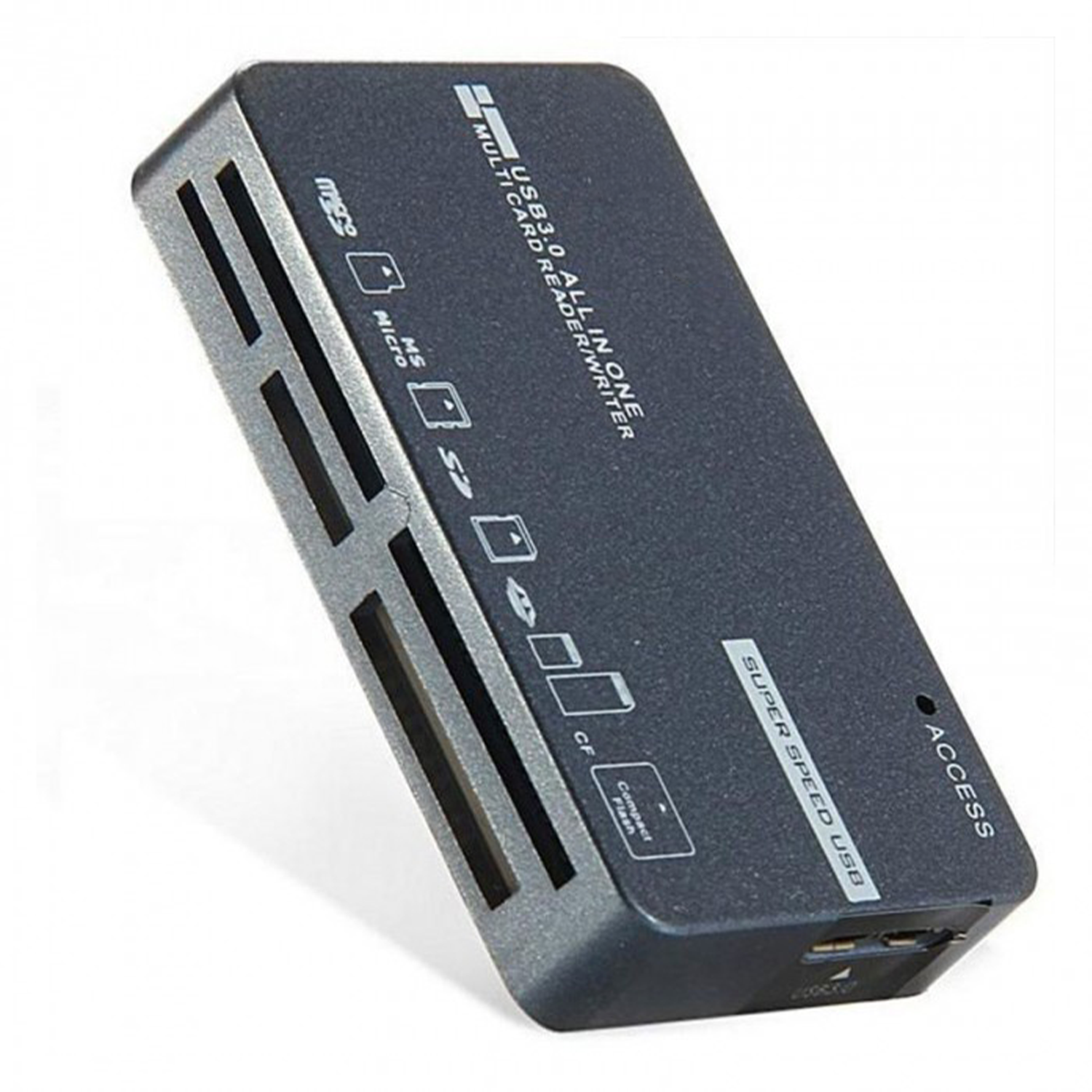 Microcase USB 3.0 Hepsi Bir Arada Kart Okuyucu - Micro SD, SD, CF, MS Çoklu Hafıza Kartı Okuyucu-AL5824