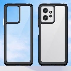 Microcase Xiaomi Redmi 12 4G Shield Serisi Darbeye Dayanıklı Yarı Esnek Plastik TPU Kılıf - AL8100