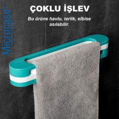 Microcase Yapışkanlı Ayakkabı Sandalet Askılığı Çok Fonksiyonlu Portatif Terlik Havlu Rafı 1 Adet AL4460