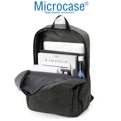 Microcase Unisex Su Geçirmez 3 Gözlü 15.6 inch Laptop Macbook Çantası AL5323