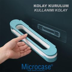 Microcase Yapışkanlı Ayakkabı Sandalet Askılığı Çok Fonksiyonlu Portatif Terlik Havlu Rafı 2 Adet AL4460
