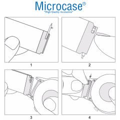 Microcase Amazfit Gts 4 Mini için Manyetik Metal Kordon Kayış - KY14