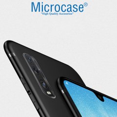Microcase Oppo Find X2 Elektrocase Serisi Kamera Korumalı Silikon Kılıf - Siyah