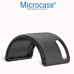 Microcase Oppo Find X2 Elektrocase Serisi Kamera Korumalı Silikon Kılıf - Siyah