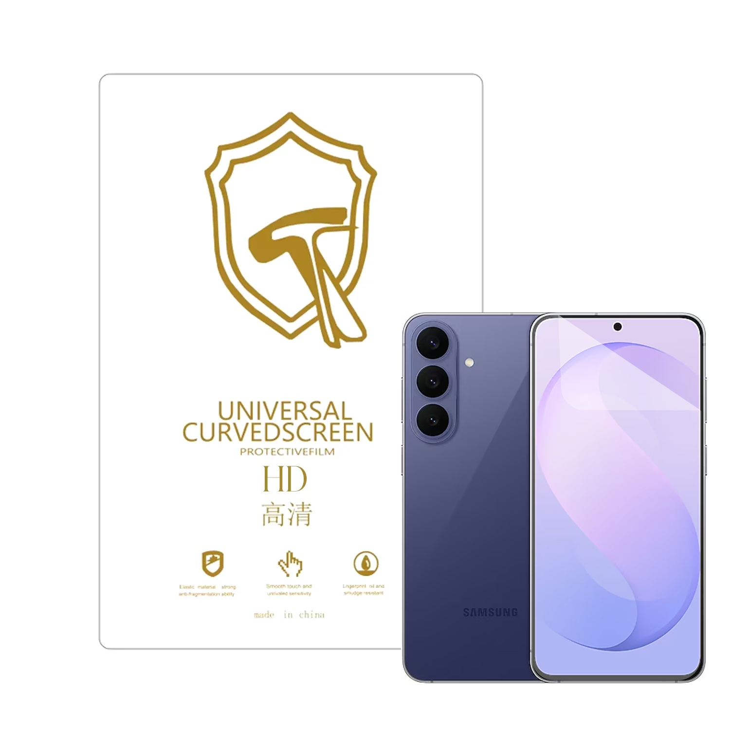 Microcase Samsung S26 Fe ile Uyumlu Full Tpu Nano Ön Ekran Koruma Filmi - EKM101