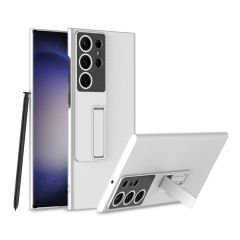 Microcase Samsung Galaxy S24 Ultra    ile uyumlu Standlı Sert Plastik Mat Kılıf - AL3566