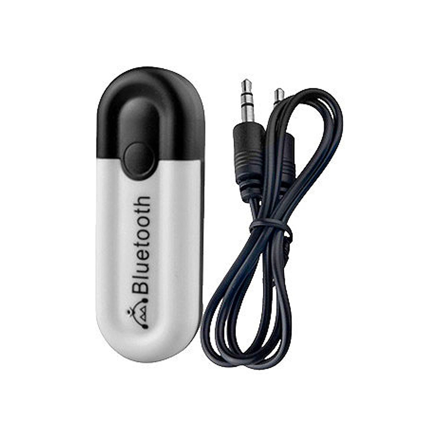 Microcase USB AUX Çift Çıkışlı Bluetooth Ses Alıcısı - Araç İçi ve Ev Teybi Kablosuz Aparat -AL5810