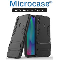 Huawei P Smart 2019 Alfa Serisi Armor Standlı Kılıf + CAM (SEÇİN)
