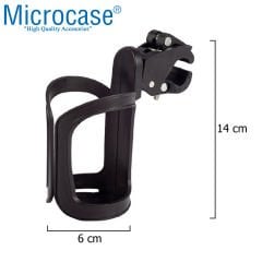 Microcase Bisiklet Bebek Arabası için Şişe Biberon Bardak Tutucu - AL3061